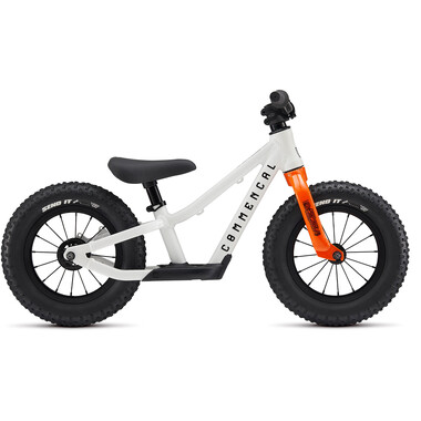 Bici sin pedales COMMENCAL RAMONES 12" Blanco/Naranja 2023 0